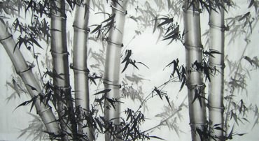 Chinese Bamboo Painting,97cm x 180cm,2334005-x