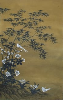 Chinese Bamboo Painting,60cm x 97cm,2358015-x