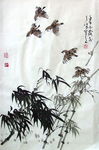 Bamboo,45cm x 65cm(18〃 x 26〃),2627004-z