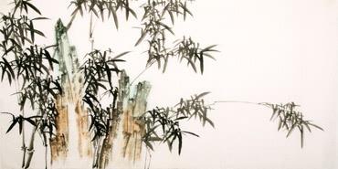 Chinese Bamboo Painting,69cm x 138cm,2633007-x