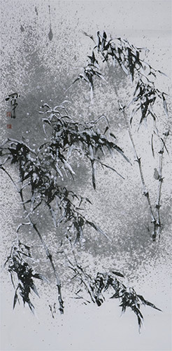 Bamboo,136cm x 68cm(54〃 x 27〃),azg21182003-z