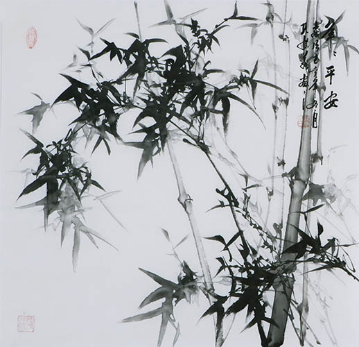 Bamboo,68cm x 68cm(27〃 x 27〃),kqy21183007-z