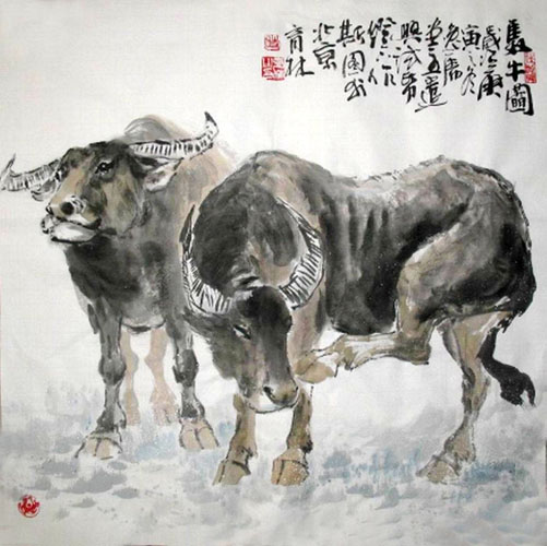 Cattle,69cm x 69cm(27〃 x 27〃),4447003-z