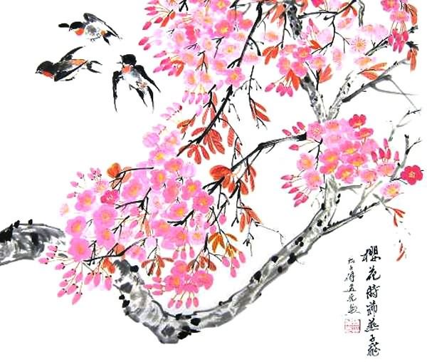 Cherry Blossom,50cm x 60cm(19〃 x 24〃),2359002-z