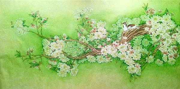 Cherry Blossom,96cm x 180cm(38〃 x 71〃),2735030-z