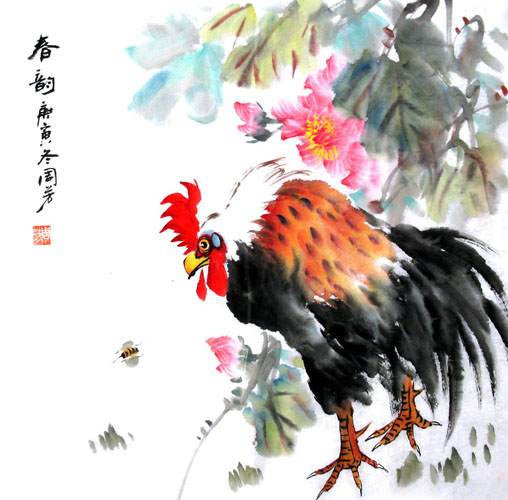 Chicken,50cm x 50cm(19〃 x 19〃),4483014-z