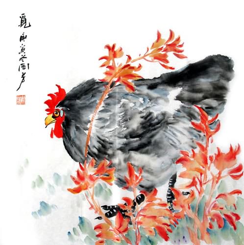 Chicken,50cm x 50cm(19〃 x 19〃),4483015-z