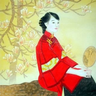 Chinese Contemporary Figures Painting,66cm x 66cm,3618003-x