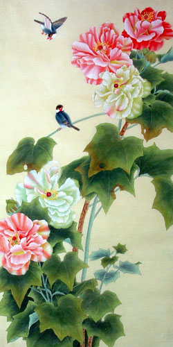 Cotton Rose,66cm x 136cm(26〃 x 53〃),2605001-z