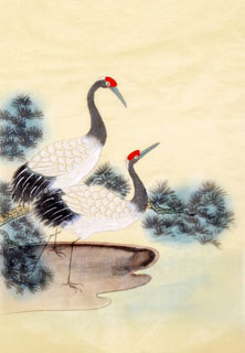 Chinese Crane Painting,28cm x 35cm,2340071-x