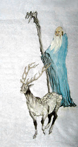 Deer,55cm x 100cm(22〃 x 39〃),4459002-z