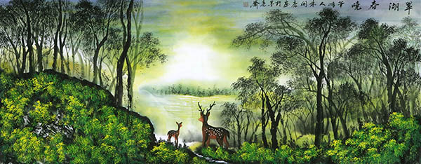 Deer,70cm x 180cm(27〃 x 70〃),kl41201008-z