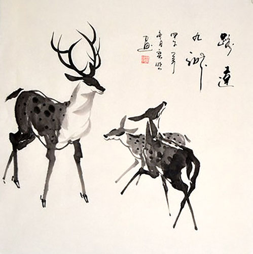 Deer,68cm x 68cm(27〃 x 27〃),sl41203001-z