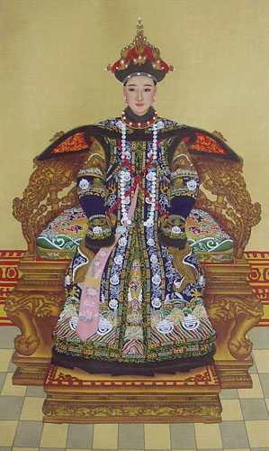 Emperor & Empress,66cm x 120cm(26〃 x 47〃),3541025-z