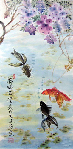 Goldfish,35cm x 70cm(14〃 x 27〃),2367009-z
