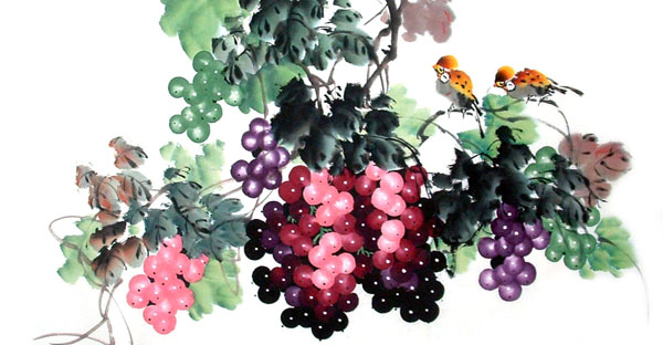 Grape,50cm x 100cm(19〃 x 39〃),2614049-z