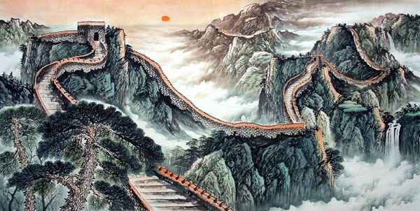 Great Wall,120cm x 240cm(47〃 x 94〃),1013007-z
