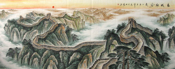 Great Wall,140cm x 360cm(55〃 x 142〃),1048004-z