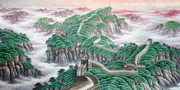 Great Wall,120cm x 240cm(47〃 x 94〃),1057006-z