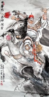 Chinese History & Folklore Painting,68cm x 136cm,3447033-x