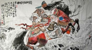 Chinese History & Folklore Painting,97cm x 180cm,3447056-x
