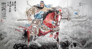 Chinese History & Folklore Painting,97cm x 180cm,3447057-x
