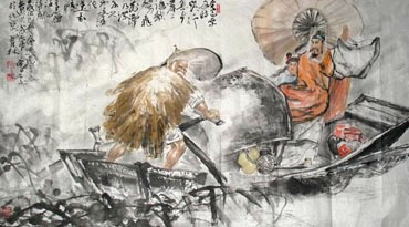 Chinese History & Folklore Painting,97cm x 180cm,3447077-x