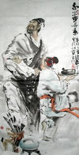 Chinese History & Folklore Painting,69cm x 138cm,3447080-x