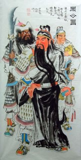 Chinese History & Folklore Painting,66cm x 130cm,3519065-x