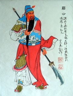 Chinese History & Folklore Painting,34cm x 46cm,3519067-x