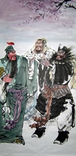 Chinese History & Folklore Painting,66cm x 136cm,3534001-x
