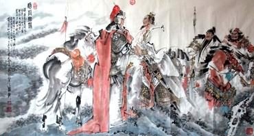 Chinese History & Folklore Painting,97cm x 180cm,3706002-x