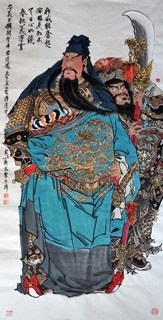 Chinese History & Folklore Painting,66cm x 136cm,3776049-x