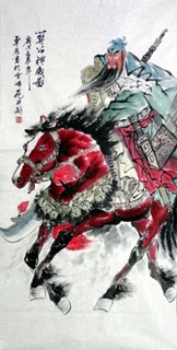 Chinese History & Folklore Painting,69cm x 138cm,3777011-x
