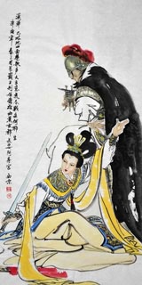Chinese History & Folklore Painting,66cm x 136cm,3778011-x