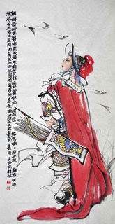 Chinese History & Folklore Painting,66cm x 136cm,3778012-x