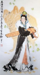 Chinese History & Folklore Painting,50cm x 100cm,3778017-x