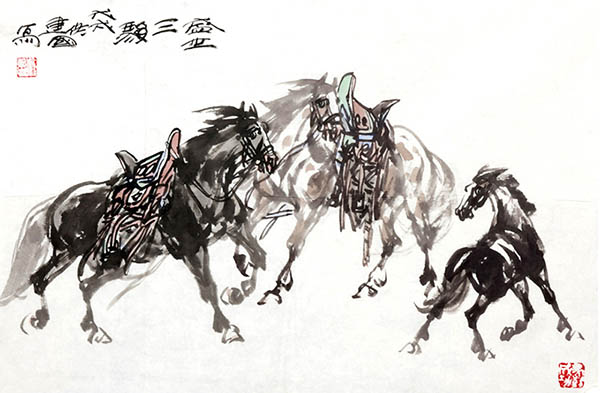 Horse,69cm x 46cm(27〃 x 18〃),tjg41177004-z