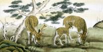 Chinese Deer Paintings