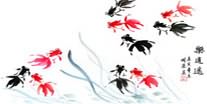 Chinese Goldfish Paintings