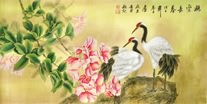 Chinese Crane Paintings