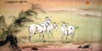 Chinese Sheep Paintings
