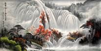 Chinese Waterfall Paintings
