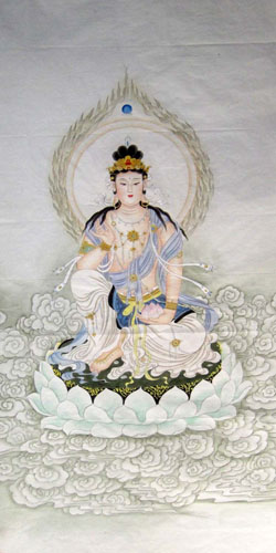 Kuan Yin,66cm x 136cm(26〃 x 53〃),3082009-z