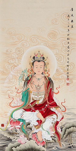 Kuan Yin,66cm x 130cm(26〃 x 51〃),3384001-z