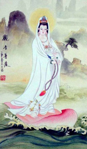 Kuan Yin,48cm x 76cm(19〃 x 30〃),3757007-z