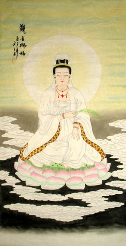 Kuan Yin,66cm x 130cm(26〃 x 51〃),3766004-z
