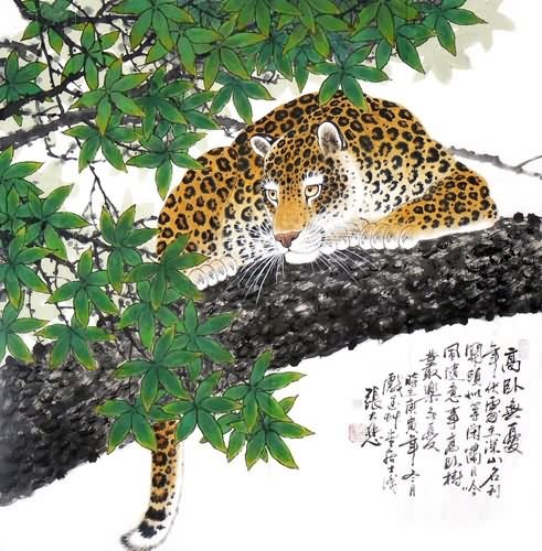 Leopard,69cm x 69cm(27〃 x 27〃),4721023-z