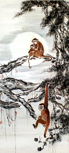 Monkey,40cm x 90cm(16〃 x 35〃),4737046-z