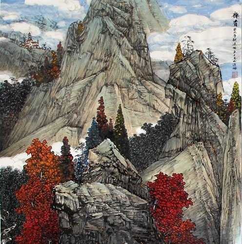 Mountains,66cm x 66cm(26〃 x 26〃),1178016-z